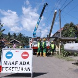 Terangi Bandealit, Pemkab Jember dan PLN Pasang Ratusan Tiang Listrik