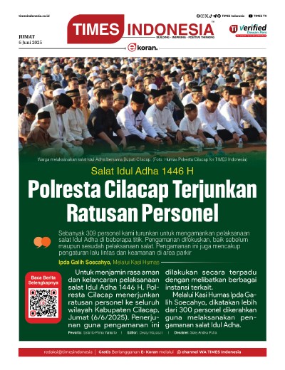 Edisi Jumat, 6 Juni 2025: E-Koran, Bacaan Positif Masyarakat 5.0