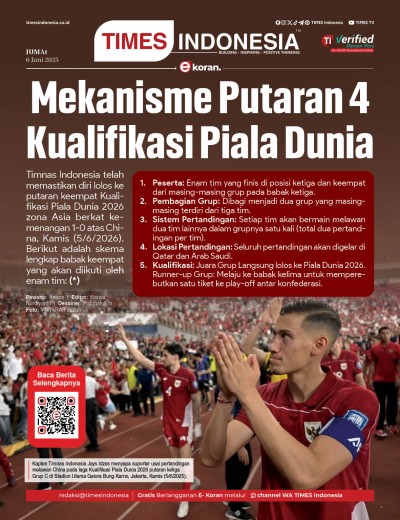 Edisi Jumat, 6 Juni 2025: E-Koran, Bacaan Positif Masyarakat 5.0
