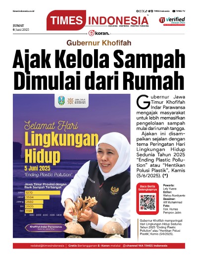 Edisi Jumat, 6 Juni 2025: E-Koran, Bacaan Positif Masyarakat 5.0
