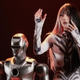 Seharian Bareng Melisa Novianti di China, Naik Mobil Terbang dan Joget dengan Robot