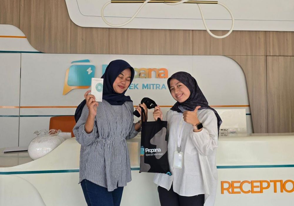 Propana saat menghadirkan program bertajuk “#MainYukKePropana”. (FOTO: istimewa)