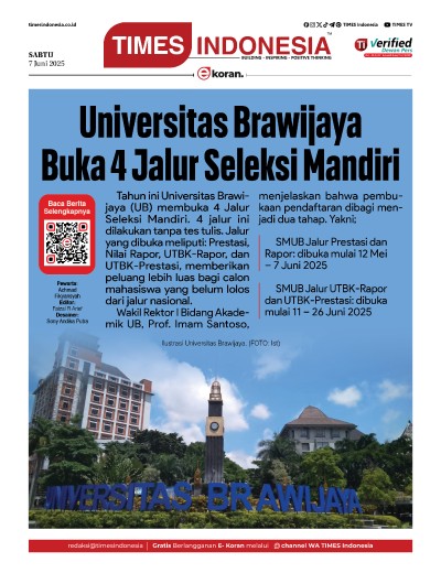 Edisi Sabtu, 7 Juni 2025: E-Koran, Bacaan Positif Masyarakat 5.0