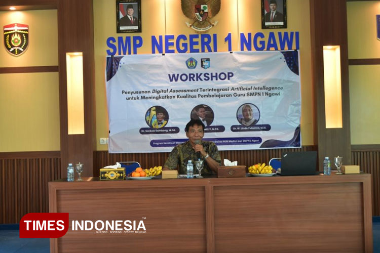Penyampaian materi oleh narasumber. (Foto: Humas UNIPMA for TIMES Indonesia)