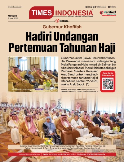 Edisi Minggu, 8 Juni 2025: E-Koran, Bacaan Positif Masyarakat 5.0