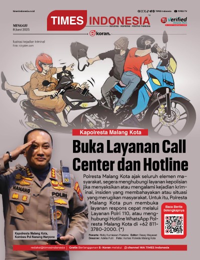 Edisi Minggu, 8 Juni 2025: E-Koran, Bacaan Positif Masyarakat 5.0
