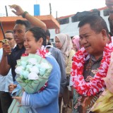 Tiba di Taliabu, Ini Pesan Perdana Sashabila Mus kepada Seluruh Masyarakat