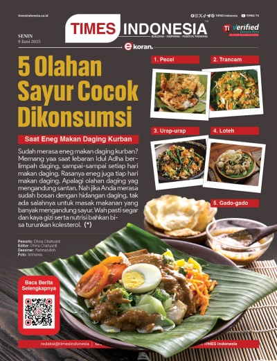 Edisi Senin, 9 Juni 2025: E-Koran, Bacaan Positif Masyarakat 5.0