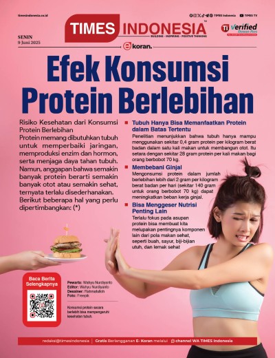 Edisi Senin, 9 Juni 2025: E-Koran, Bacaan Positif Masyarakat 5.0