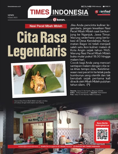Edisi Senin, 9 Juni 2025: E-Koran, Bacaan Positif Masyarakat 5.0