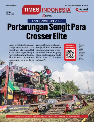 Edisi Senin, 9 Juni 2025: E-Koran, Bacaan Positif Masyarakat 5.0
