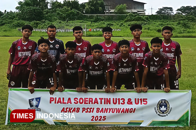 Piala Soeratin 2025 Askab PSSI Banyuwangi Usai, Ketapang FC Juara U-15
