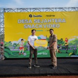 SnackVideo Lanjutkan Program “Desa Sejahtera” di Cianjur: Dorong Olahraga dan Bakat Muda Desa