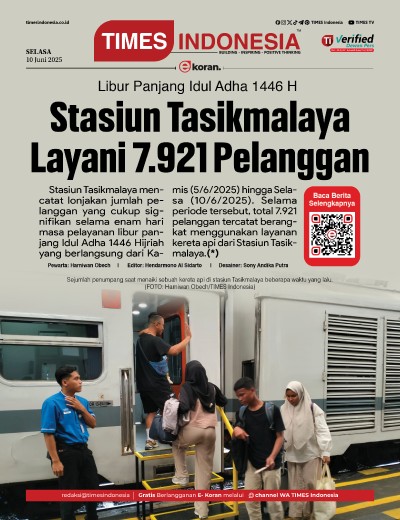 Edisi Selasa, 10 Juni 2025: E-Koran, Bacaan Positif Masyarakat 5.0