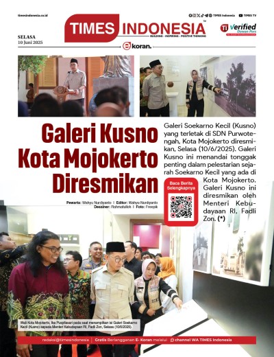 Edisi Selasa, 10 Juni 2025: E-Koran, Bacaan Positif Masyarakat 5.0