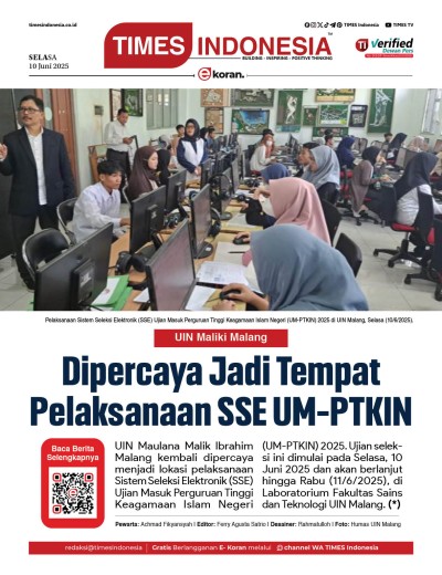 Edisi Selasa, 10 Juni 2025: E-Koran, Bacaan Positif Masyarakat 5.0