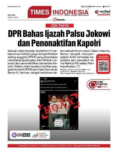 Edisi Selasa, 10 Juni 2025: E-Koran, Bacaan Positif Masyarakat 5.0
