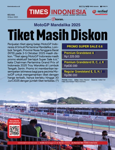 Edisi Selasa, 10 Juni 2025: E-Koran, Bacaan Positif Masyarakat 5.0