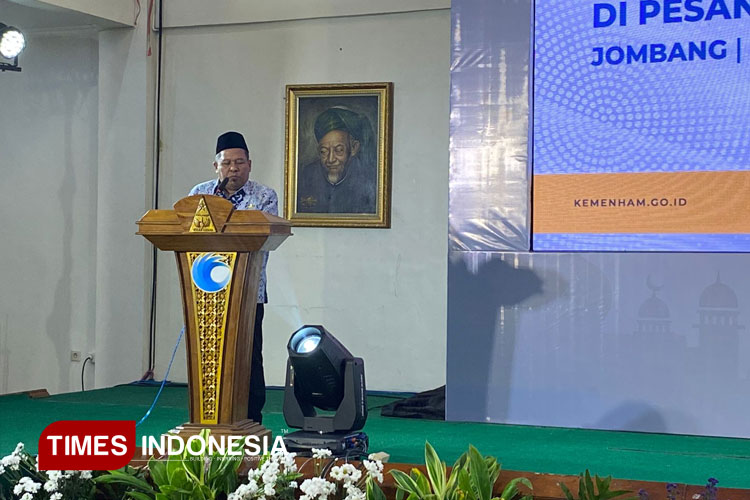 Wabup Tekankan Pentingnya Menanam Nilai HAM di Bumi Pesantren Jombang