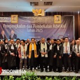 Ketua DPN Peradi Lantik Puluhan Calon Advokat di Malang, Tekankan Pentingnya Literasi Teknologi