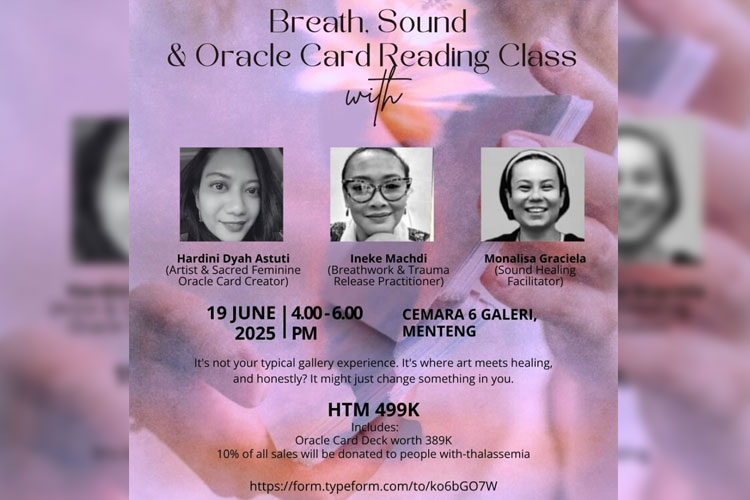 Flyer acara. (FOTO: ist)