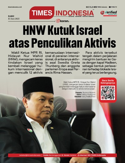 Edisi Rabu, 11 Juni 2025: E-Koran, Bacaan Positif Masyarakat 5.0