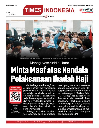Edisi Rabu, 11 Juni 2025: E-Koran, Bacaan Positif Masyarakat 5.0