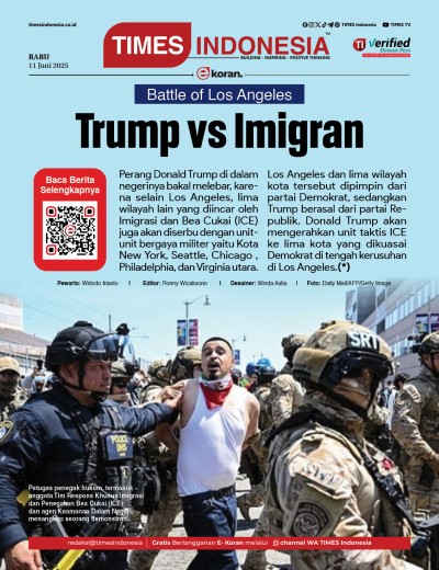 Edisi Rabu, 11 Juni 2025: E-Koran, Bacaan Positif Masyarakat 5.0