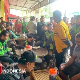 BPJS Ketenagakerjaan Jember Gelar Sosialisasi Jaminan Sosial ke Puluhan Driver Ojol