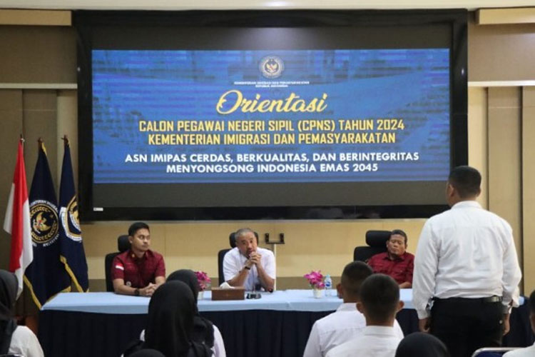 Orientasi CASN Imigrasi Cilacap 2024. (FOTO: Humas Imigrasi Cilacap for TIMES Indonesia)