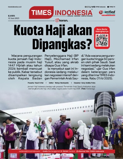 Edisi Kamis, 12 Juni 2025: E-Koran, Bacaan Positif Masyarakat 5.0