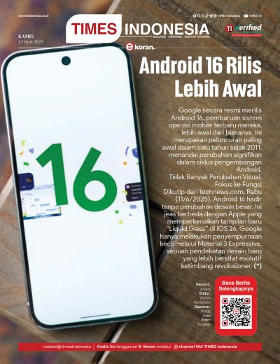 Edisi Kamis, 12 Juni 2025: E-Koran, Bacaan Positif Masyarakat 5.0