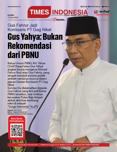 Edisi Kamis, 12 Juni 2025: E-Koran, Bacaan Positif Masyarakat 5.0