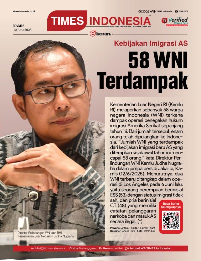 Edisi Kamis, 12 Juni 2025: E-Koran, Bacaan Positif Masyarakat 5.0