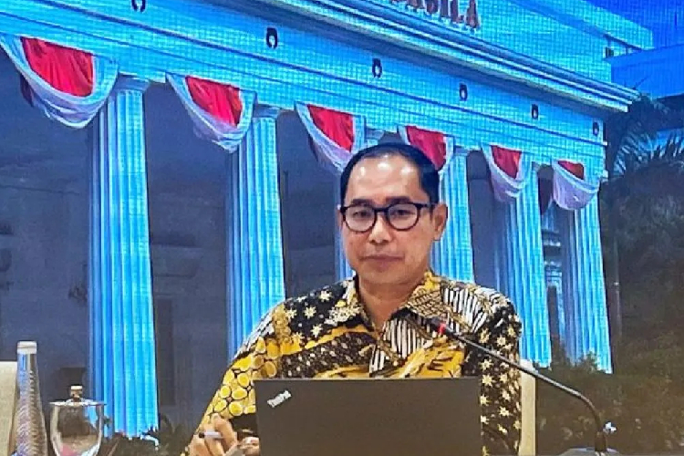 Direktur Pelindungan WNI dan BHI Kementerian Luar Negeri RI Judha Nugraha. (FOTO: ANTARA/Nabil Ihsan/aa)