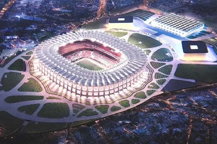 Stadion Azteca Meksiko akan menjadi tuan rumah lima pertandingan Piala Dunia 2026, termasuk laga pembuka, melanjutkan sejarahnya sebagai venue pembuka Piala Dunia 1970 dan 1986.(foto: stadiumdb.com)