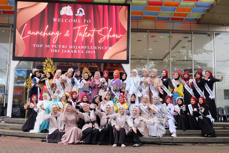 Finalis Top 30 Siap Jalani Karantina dan Grand Final Putri Hijabfluencer Jakarta 2025