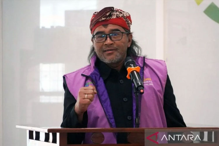 Bupati Temanggung Agus Setyawan saat peluncuran program