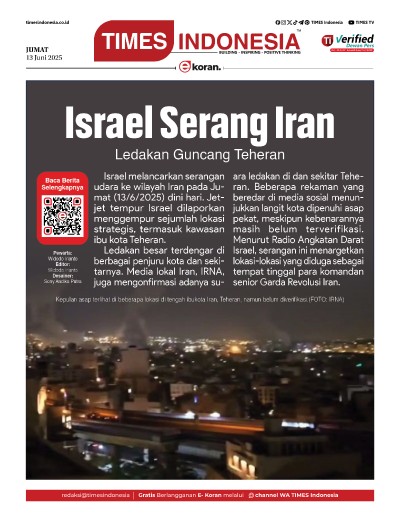 Edisi Jumat, 13 Juni 2025: E-Koran, Bacaan Positif Masyarakat 5.0