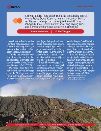 Edisi Jumat, 13 Juni 2025: E-Koran, Bacaan Positif Masyarakat 5.0