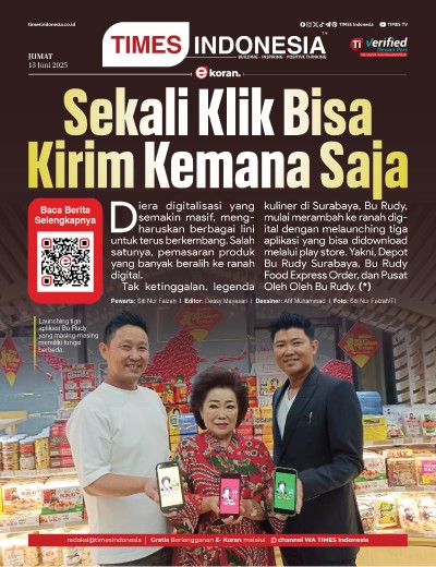 Edisi Jumat, 13 Juni 2025: E-Koran, Bacaan Positif Masyarakat 5.0