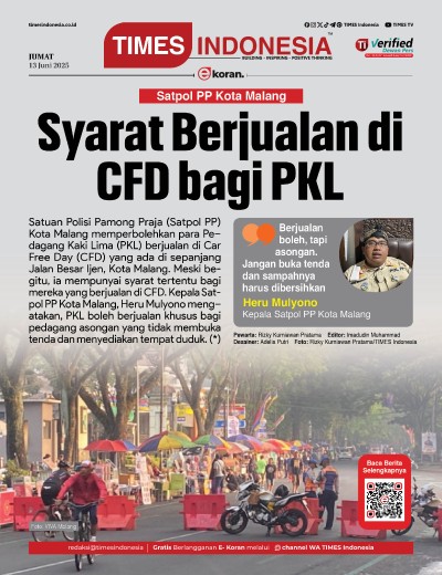 Edisi Jumat, 13 Juni 2025: E-Koran, Bacaan Positif Masyarakat 5.0