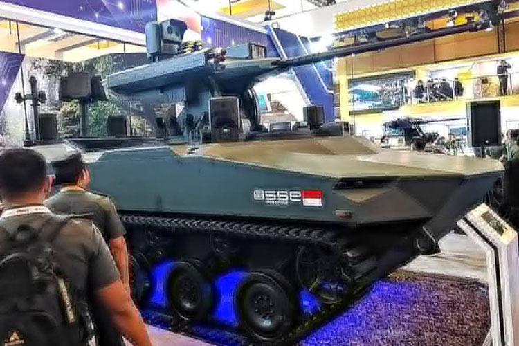 P8 Light, Tank Ringan Anti-Drone Karya Anak Bangsa Kolaborasi PT SSE dan TNI AD