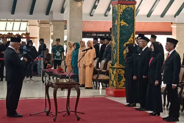 Bupati Malang Lantik Empat JPTP Plt Kepala OPD Menjadi Kepala Definitif