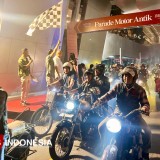 Kedaton Rustik dan Parade Motor Antik, Meriahkan HUT Aston Madiun