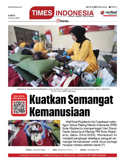 Edisi Sabtu, 14 Juni 2025: E-Koran, Bacaan Positif Masyarakat 5.0