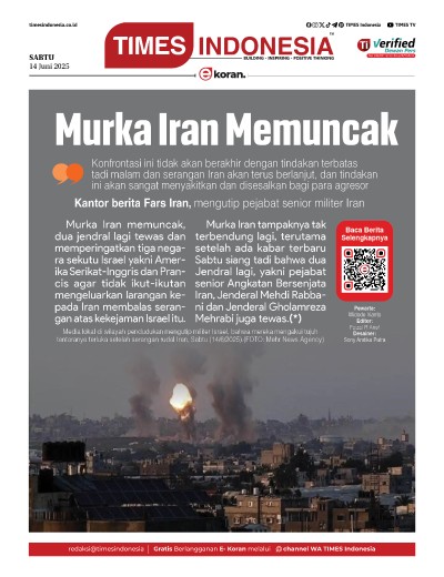 Edisi Sabtu, 14 Juni 2025: E-Koran, Bacaan Positif Masyarakat 5.0