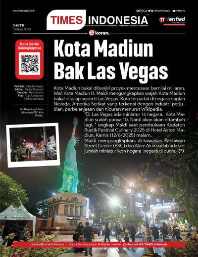 Edisi Sabtu, 14 Juni 2025: E-Koran, Bacaan Positif Masyarakat 5.0