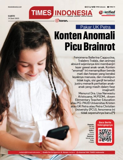 Edisi Sabtu, 14 Juni 2025: E-Koran, Bacaan Positif Masyarakat 5.0