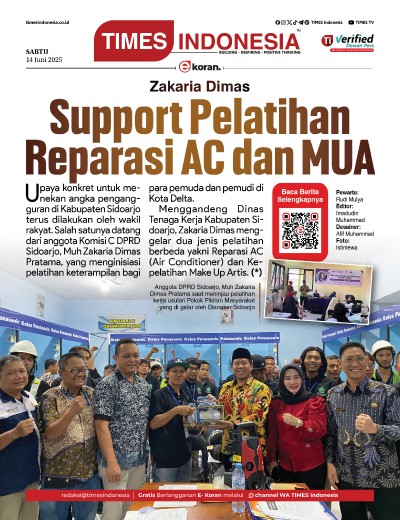 Edisi Sabtu, 14 Juni 2025: E-Koran, Bacaan Positif Masyarakat 5.0
